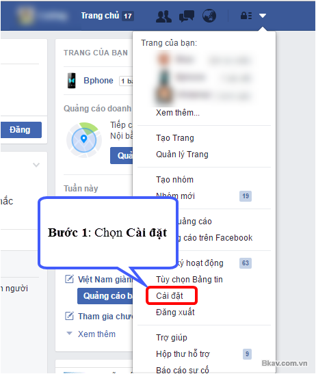 Cách vào Facebook qua liên hệ tin cậy 10/2017